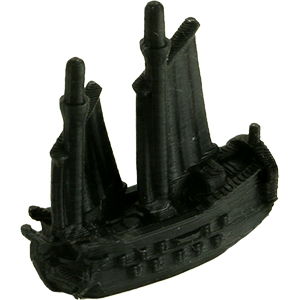 Ship, Sea, Pirate, Black Thumbnail