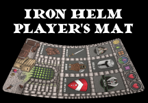 Iron Helm - Player's Mat advertisement