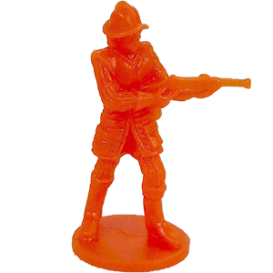 Colonial Soldier, Orange Thumbnail