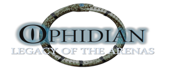 Ophidian Redux Legacy of the Arenas logo