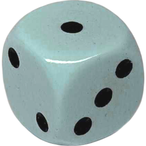 D6, 12mm, Pastel Blue Thumbnail
