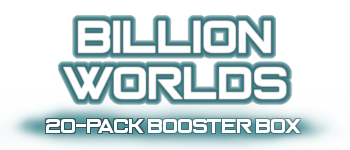 Billion Worlds Booster Box logo