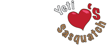 Yeti Loves Sasquatch logo