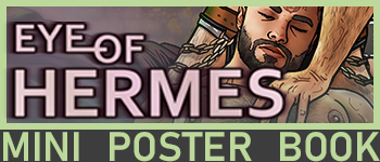 [MINI POSTER BOOK] Eye of Hermes logo