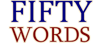 Fifty Words logo