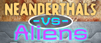Neanderthals Fight Aliens logo