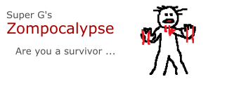 Super G's Zompocalypse logo