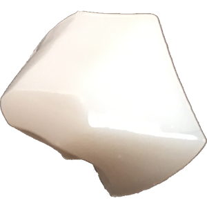 Crystal, Opaque, White Thumbnail