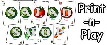 Salad Shop: Print and Play logo