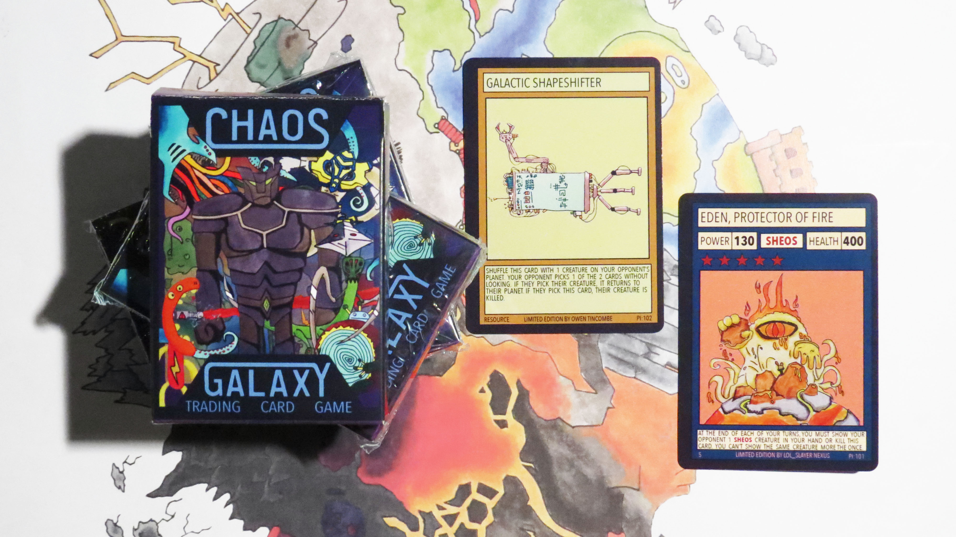Chaos Galaxy TCG Set 1: The Origin of Chaos - Battle Box