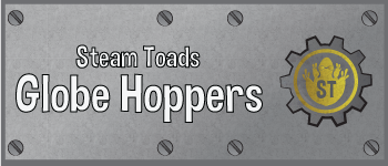 Steam Toads: Globe Hoppers logo