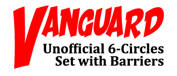 6-Circle Set with Barriers (use with Cardfight!! Vanguard) logo