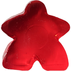 Meeple, Thick, Red Thumbnail