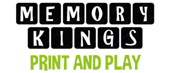 Memory Kings: Official Print and Play logo