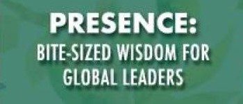 Presence: Bite-sized wisdom for Global Leaders (3.5x5.5) logo