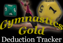 Gymnastics Gold: Deduction Tracking Sheets advertisement