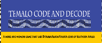 TEMALO Code and Decode-Words  logo