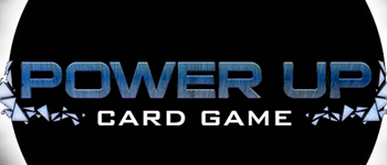 Power Up! Card Game - Azure VS Crimson Duel Deck Set logo