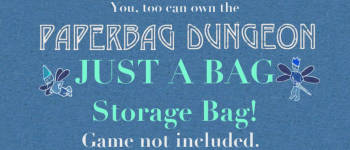 Just the Bag for Paperbag Dungeon logo