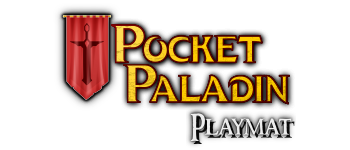 Pocket Paladin - Playmat logo