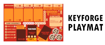 KeyForge compatible playmat logo
