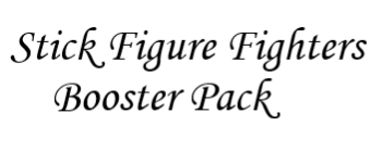 Stick Figure Fighters: booster pack (Characters Only) logo