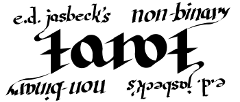 E. D. Jasbeck's Non-Binary Tarot logo