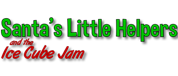 Santa's Little Helpers and the Ice Cube Jam logo
