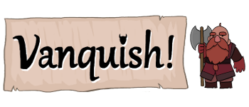 Vanquish! Pro logo