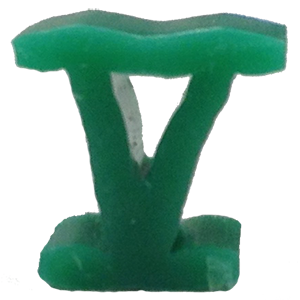 Roman Numeral V, Green Thumbnail