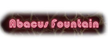 Abacus Fountain the game logo