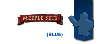 Human Kingdom Meeple Set (Blue) logo