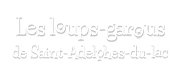 Les loups-garous de Saint-Adelphes logo