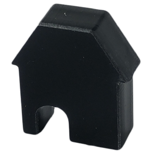 Building, Small, Side Door, Black Thumbnail