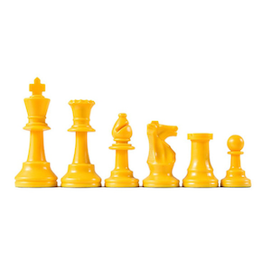 Chess Set, Half, Yellow Thumbnail