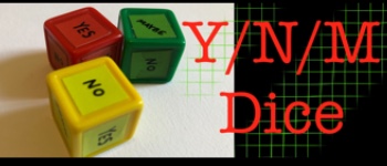 Yes/No/Maybe Dice logo