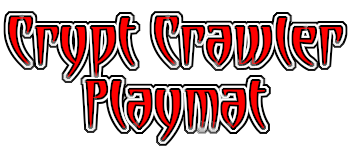 Crypt Crawler Playmat logo