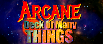 Arcane Deck Of Many Things logo