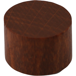 Disc, 16mm x 10mm, Brown Thumbnail