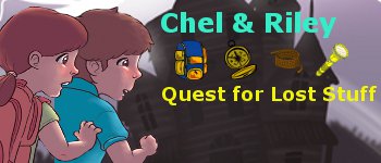 Chel & Riley's Quest for Lost Stuff logo
