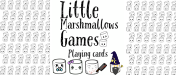 Little Marshmallow Playing Cards logo