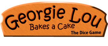 Georgie Lou Bakes a Cake -The Dice Game logo