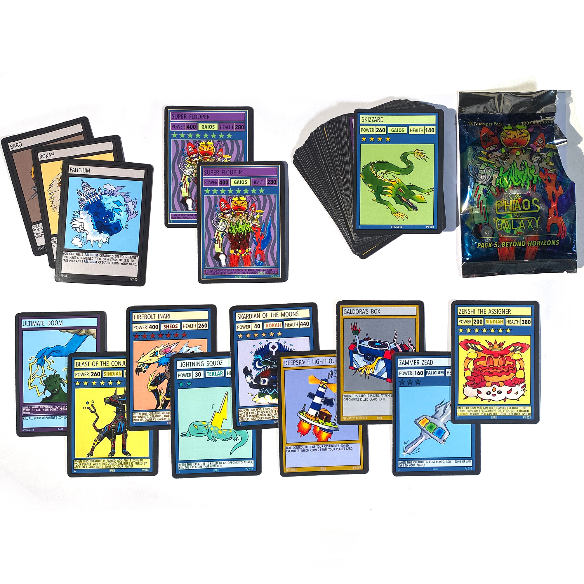 Chaos Galaxy TCG Set 5: Beyond Horizons-Battle Box