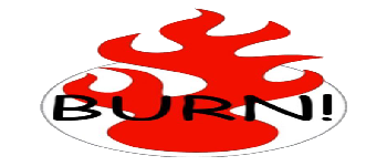 Burn! logo