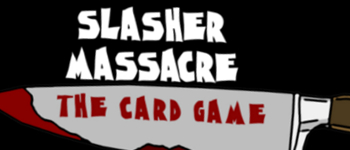 Slasher Massacre: The Card Game logo