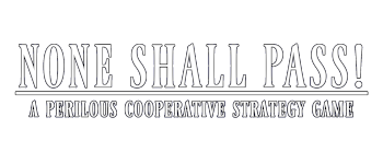 None Shall Pass! logo