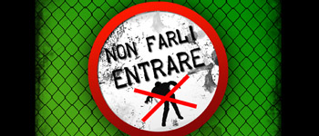 Non Farli Entrare logo