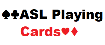 Sign Language Playing Cards logo