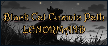 Black Cat Cosmic Path Lenormand logo