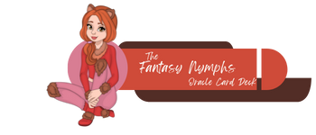 Fantasy Nymphs and Spirit Animals Oracle Card Deck & Bag Set logo
